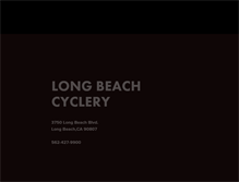 Tablet Screenshot of longbeachcyclery.com